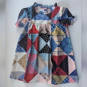 Colorful Patchwork Dress